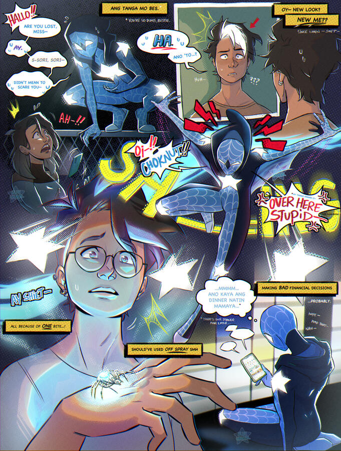 Spidersona Backstory